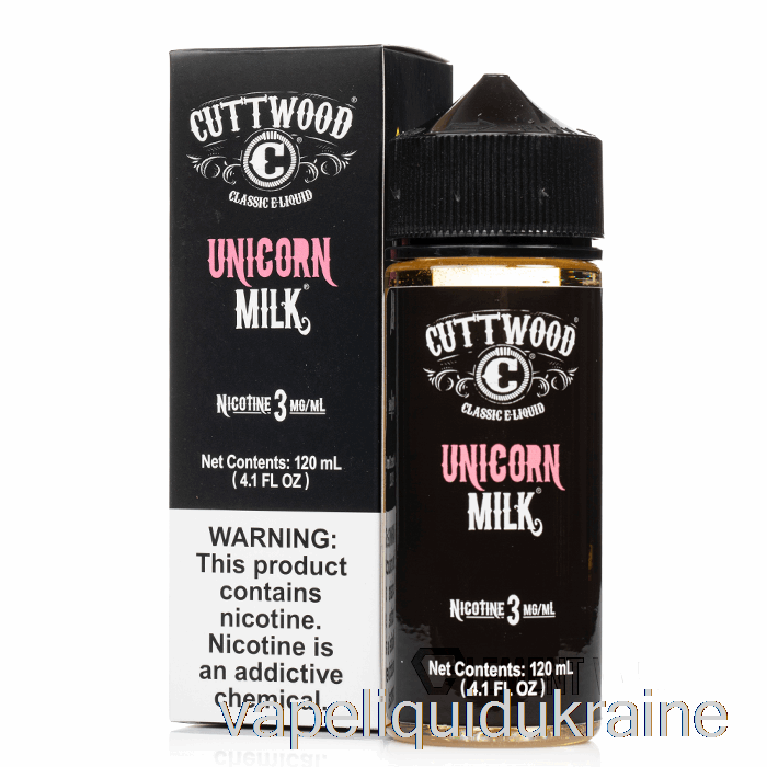 Vape Liquid Ukraine Unicorn Milk - Cuttwood - 120mL 0mg